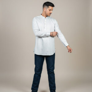 Short Kurta - Blue