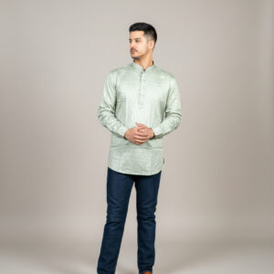 Short Kurta - Green